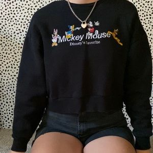 Zara Mickey Mouse sweatshirt